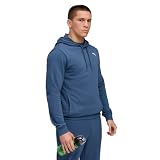 Corte regular; tela de rizo francés; longitud regular; cuello redondo; mangas largas; detalles de la marca PUMA