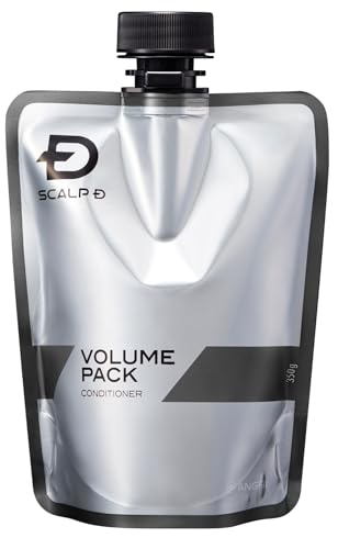 スカルプD ボリュームパックコンディショナー メンズ つけかえ用 保湿成分 日本製 医薬部外品 350g アンファーの商品画像（Amazon）