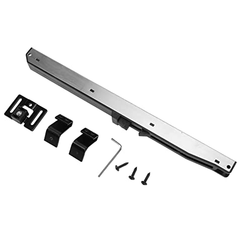 Mecanismo de cierre suave para puerta de granero Kit de herrajes para amortiguador de resorte POM de acero inoxidable de primera calidad para puertas correderas, cobertizos,