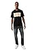 True Religion Men's Short Sleeve High Density Tee - Casual Crew Neck T-Shirt-Jet Black, XXL