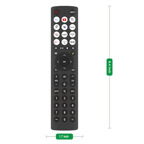 Télécommande ERF2D36H Vidaa TV Hisense 43A6KV 55A6GV - 4