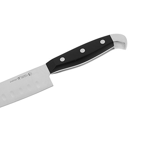Henckels Statement Razor-Sharp 5-Inch Hollow Edge Santoku Knife, German Engineered Informed By 100+ Years Of Mastery #TOP1