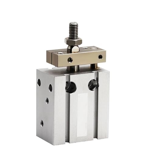 Vérin pneumatique CDUK20 anti-rotation pour alignement industriel - 4
