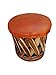 Equipal Bar Stool for Home Kitchen, Bar, Restaurant, Hotel Forniture Traditional Mexican Chair Orange Color Handmade, Artisan in Mexico Equipales San José