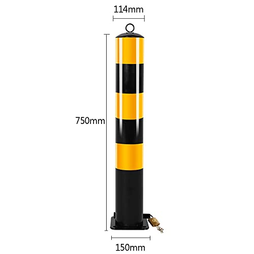 Barrera de Seguridad con Poste Reflectante y Llave miniatura 2