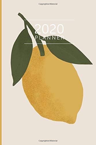 2020 Planner: Lemon Design Planner 1658668669 Book Cover