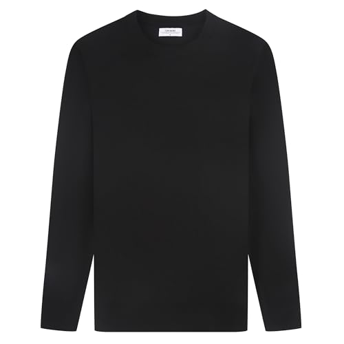 Men's Cashmere Feel Slim Fit Crew Neck Sweater