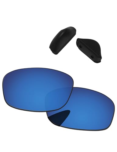 Image of Replacement Lenses & Nose Pads for Oakley Fives Squared(4+1) OO9238 54mm - Precise Fit, UV Block, Impact Resistant