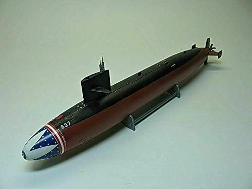 Miniatura 9 de Paquete de Mikro Mir 350-004 + 350-012 Sturgeon SSN-637 + Long Hull 1350