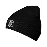 Sons of Anarchys Knitted Hats Cuffed Beanie Skull Cap Unisex Soft Warm Winter Knit Cap Black