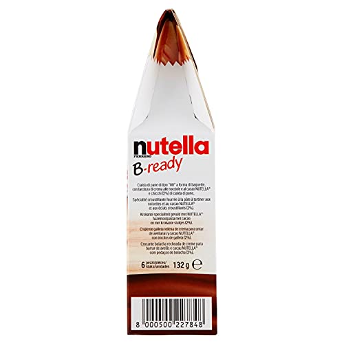 Image of Nutella B-Ready, 6 x 22 g