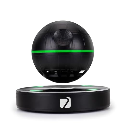 Upgraded, Wireless Arc Star Floating Speaker, Magnetic Levitating Star Wars Bluetooth Speaker, Upgrade 8W Speaker 3D Stereo Bass Sound and NFC, Cool Tech Gadgets, Creative Electric Gifts