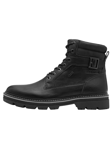 s.Oliver Herren WL Lace Boot 5 16244 43, Botas Cortas al Tobillo Hombre, Negro, 45 EU