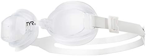 TYR Racetech Performance Goggle (Clear), 7.2 x 2.8 x 2.2 inches