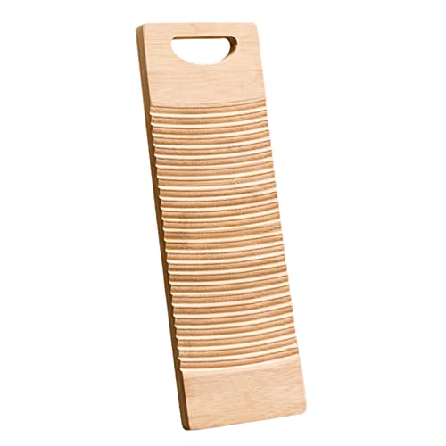 Ropa Lavadero Antideslizante, Tabla Lavandería Madera Bambú Para Lavar A Mano, Tabla Fregar Para Fregadero Lavabo, Tablero Del Lavadero Del Hogar, Longitud: 40 50 60cm