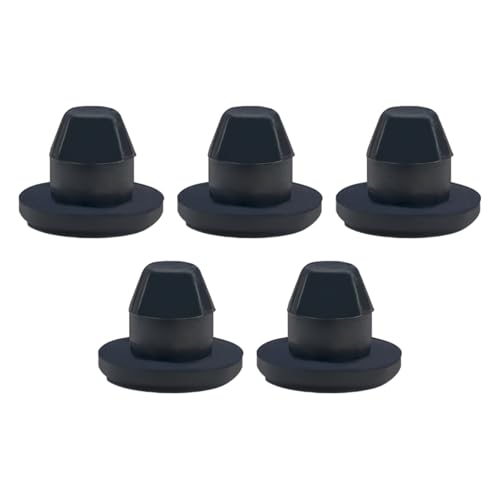Image of 5PCS Bottle /Floor Jack Oil Plugs, 8mm Rubber Horizontal Jack Filler Bung Plug for Oil Reservoir Filler Hole, Universal Flat-Head Hydraulic Seals Replacement Accessories (5PCS)