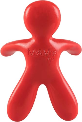 Mr&Mrs FRAGRANCE JF202 Caesar Car Air Freshener Eva, Red, 6 x 4 x 8 cm