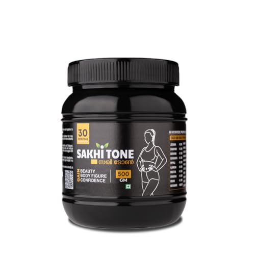 Sakhi Tone - Ayurvedic Weight Gainer for Women with Natural Ingredients to Improve Physique by Boosting Muscle Mass, Stamina, Appetite, and Overall Wellness - 500 Gram Paste