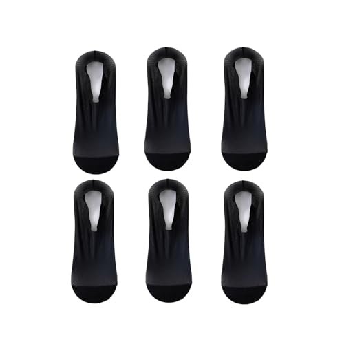 Men's Ice Silk No-Show Socks, Low Cut Invisible Breathable Non-Slip Liner Socks, High-End Ice Silk Mesh Socks