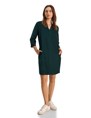 Cecil Damen Cord-Kleid in Unifarbe