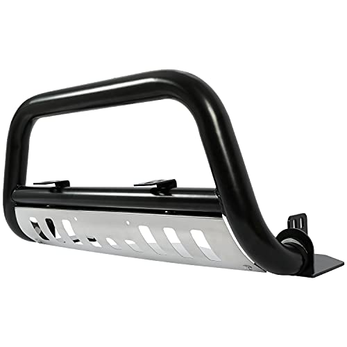 Kuafu 3'' Bull Bar Compatible With 1996-1998 Toyota 4Runner 1998-2004 Tacoma Front Brush Push Grille Guard Bumper #TOP1