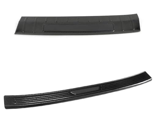 Pare-Chocs Arrière T-Roc 2018-2024 Autocollant Look Carbone Protection d'Aile auto