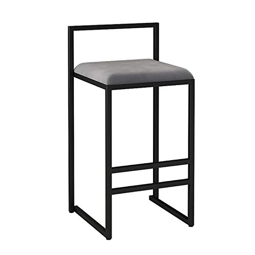 Taburetes Bar de Terciopelo para Cocina, Sillas con Patas de Metal Negro, para El Hogar, Isla de Cocina, Barra de Cocina de Desayuno, Áreas de Comedor, Pub, Restaurante Cover