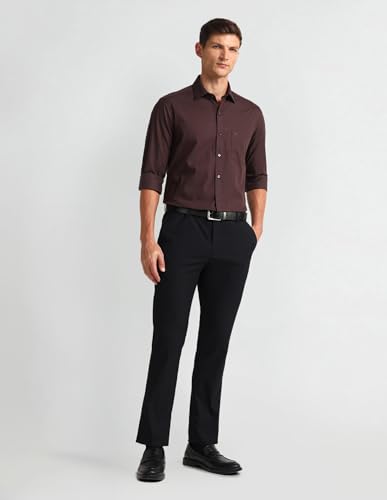 Image of Arrow Men's Solid Slim Fit Shirt