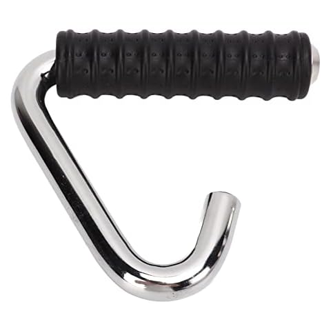 Fitness Bar Handle Grip Universal Strongest Door Pull-up Bar Handles Home Exerciser Bar Attachment with Rubber Wrapped Cover
