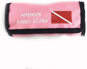 Diving Reef Drift Hook 48 inch /1.2M Line Steel Clip Snap with Convenient Storage Bag (Pink)