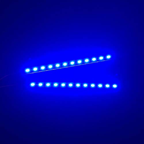 Lumières LED châssis bleu drift pour vos courses de voiture RC nocturnes - 2