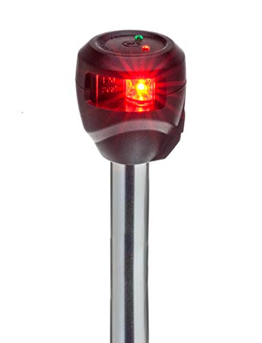 Attwood Bi-Color Lightarmor Led Navigation - Pole Light Red-Green - 10" - Boat Bi-Color Lightarmor Led Navigation - Pole Light Nv6Lc2-10-7 Red-Green - 10" - Boat #TOP3