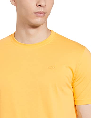 Image of Max Men's Cotton Regular Fit Half Sleeves Crew Neck Solid Lounge T-Shirt