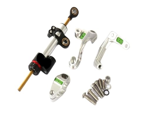 Stabilisateur de direction moto Ninja ZX6R 2024 support amortisseur anti guidonnage
