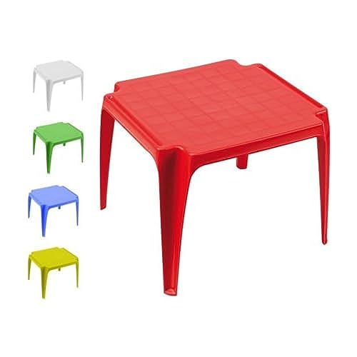 Mesa Resina Infantil Colores Surtidos