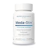 Biotics Research Meda Stim Support Endocrine Function, Nutritional Support for the Thyroid Gland, Healthy T3, T4, Thyroxine Levels, Metabolic Health, Contains Iodine, Selenium, Magnesium, 100 Capsules