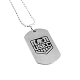 RCFLIUO Escape from Tarkov USEC Stainless Steel Pendant BEAR Military Brand Necklace(USEC-60CM)