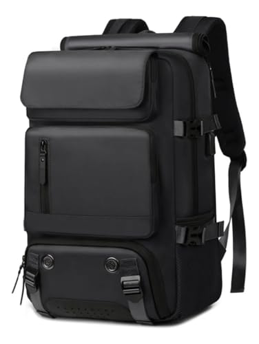 Mochila Masculina Grande Reforçada para Notebook e Laptop – Impermeável, Executiva, Trabalho, Viagem, Mala de Mão, Escolar, Casual, Portátil, Resistente, Organizada e Unissex