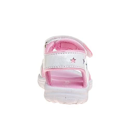 Image of Rugged Bear Girls Sport Active Summer Open Toe Sandals (Toddler)