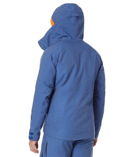 Image of Helly Hansen Powderface Jacket Men's Waterproof Insulated Ski Jacket, Breathable Hooded Snow Shell for Winter Mountain Sports
