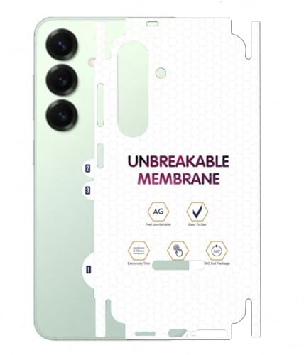 Image of FabeKee /Tempered Glass Screen Protector Compatible for Samsung Galaxy S25 5G | Front And Back Screen Guard With camera lens protector