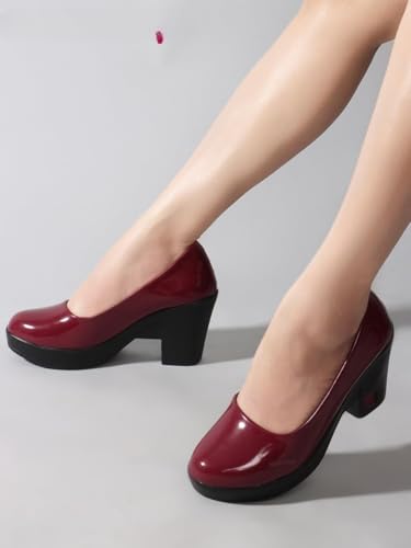 Image of TRYME Fabulous Attractive Perfect for Every Occasion Block Heel Bellies Sandal Womens and Girls