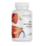 All Natural Relief – 12-in-1 Anti-Inflammatory Supplement, 180 Capsules – Non-GMO, Gluten-Free, Doctor-Formulated