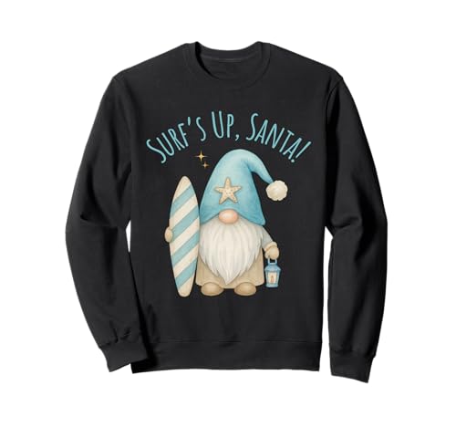 Surf's Up Santa Funny Christmas �m�[�� �g���[�i�[