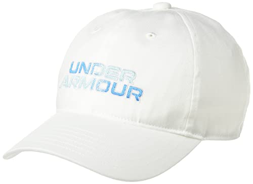 Under Armour Youth Branded Youth Hat One Size Fits Most fit White