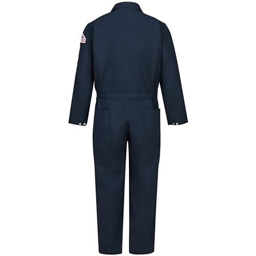 Bulwark FR mens Bulwark Men's Midweight Excel Fr Deluxe CoverallCoverall - UnInsul