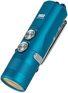 RovyVon A23 Gen2 Pocket Torch - 1000 Lumen Bright, Rechargeable, EDC Keychain Torches with Clip, Waterproof, Magnetic - Camping & Travel Essential