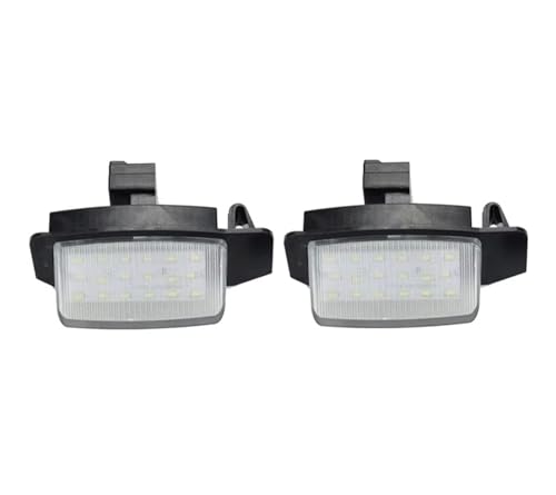 Lámpara LED placa matrícula para viajar seguro de noche en Outlander y Eclipse