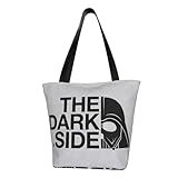 [Mnkqq] 防水買い物袋 エコバッグ ショッピングバッグ スターウォーズ ダースベイダー 大容量コンビニバッグ コンパクト 軽い 丈夫 かわいい 携帯便利 洗える