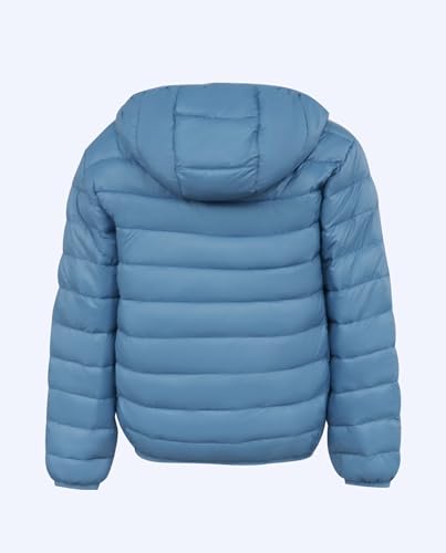 solomate Boys Girls Winer Jacket Lghtweight Puffly Water-resistant Hooded Coat for Kids2